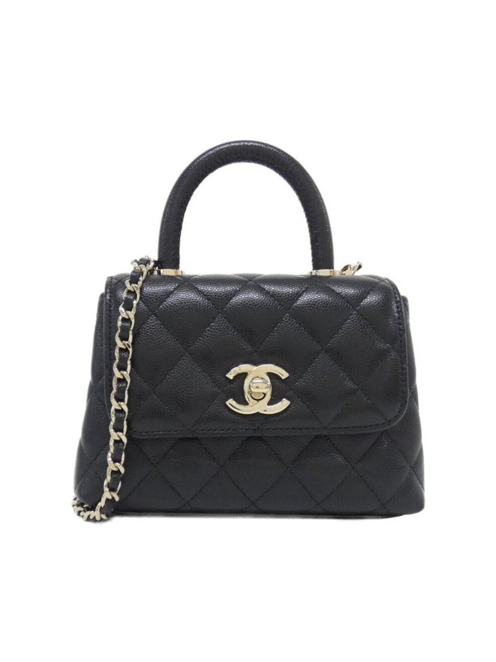 Chanel Chain Clutch Black